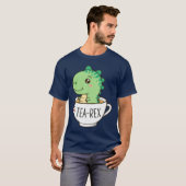 CuteRe Dinosaur Kawaii Funny Gifts for Men Women K Tシャツ (正面フル)