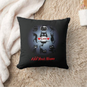 Cutes Cats Throw Pillow クッション (ブランケット)