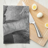 Cutest Baby Animals | Baby Elephants Greeting キッチンタオル (四つ折り)