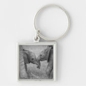 Cutest Baby Animals | Baby Elephants Greeting キーホルダー (正面)