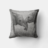 Cutest Baby Animals | Baby Elephants Greeting クッション (裏面)