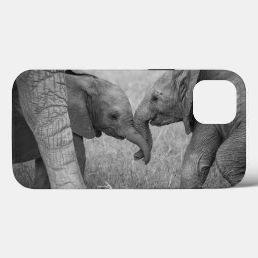 Cutest Baby Animals | Baby Elephants Greeting Case-Mate iPhoneケース (裏面 (横))