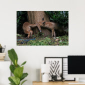 Cutest Baby Animals | Baby Foxes Playing ポスター (ホームオフィス)
