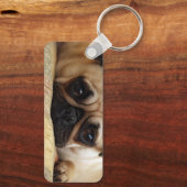 Cutest Baby Animals | Baby Pug Puppy キーホルダー (裏面)
