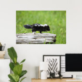 Cutest Baby Animals | Baby Skunk ポスター (ホームオフィス)