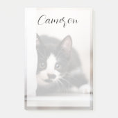 Cutest Baby Animals | Black & White Kitten ポストイット (正面)