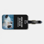 Cutest Baby Animals | Black & White Kitten ラゲッジタグ (裏面横)