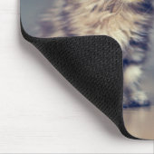 Cutest Baby Animals | Blue-eyed Persian Kitten マウスパッド (コーナー)