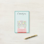 Cutest Baby Animals | Cat Christmas Sweater ポストイット (デスク上)