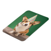 Cutest Baby Animals | Corgi Birthday Puppy マグネット (左側)