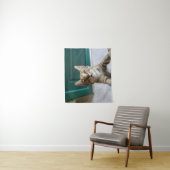 Cutest Baby Animals | Cute Tabby Kitten タペストリー (インサイチュ)