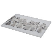 Cutest Baby Animals | Emperor Penguin Chicks カッティングボード (角)