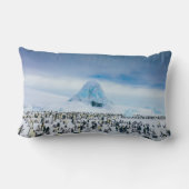 Cutest Baby Animals | Emperor Penguin Colony ランバークッション (裏面)