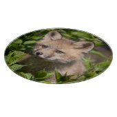 Cutest Baby Animals | Fox Kit カッティングボード (角)
