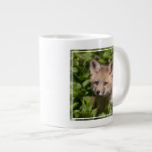 Cutest Baby Animals | Fox Kit ジャンボコーヒーマグカップ (正面右)