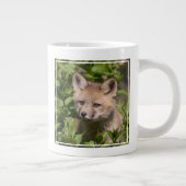 Cutest Baby Animals | Fox Kit ジャンボコーヒーマグカップ (右)