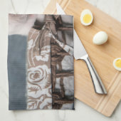 Cutest Baby Animals | French Bulldog キッチンタオル (四つ折り)