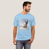 Cutest Baby Animals | French Bulldog Boating Tシャツ (正面フル)