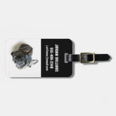 Cutest Baby Animals | French Bulldog Look Up ラゲッジタグ (正面横)