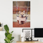 Cutest Baby Animals | French Bulldog Playground ポスター (ホームオフィス)