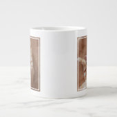 Cutest Baby Animals | Ginger Kitten Yawning ジャンボコーヒーマグカップ (正面)