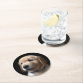 Cutest Baby Animals | Golden Retriever Puppy ラウンドペーパーコースター (インサイチュ)