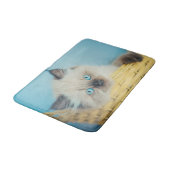 Cutest Baby Animals | Himalayan Seal Point Cat バスマット (アングル)