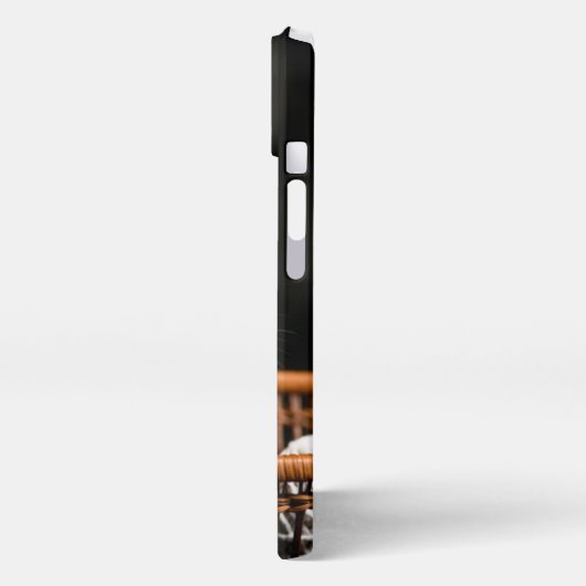 Cutest Baby Animals | Kitten in Basket iPhoneケース (左側面)