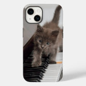 Cutest Baby Animals | Kitten on Piano Case-Mate iPhoneケース (裏面)