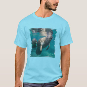 Cutest Baby Animals Manatee & Baby Tシャツ