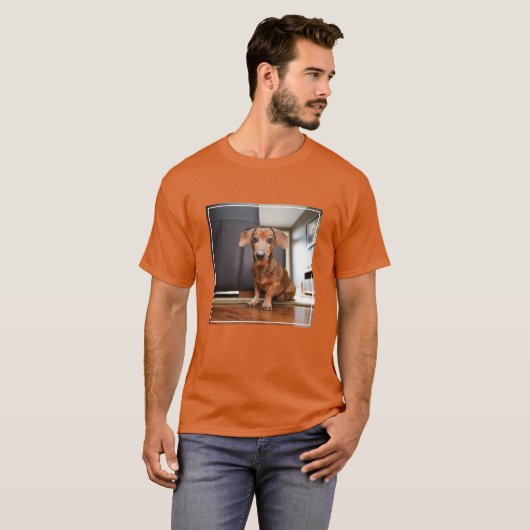 Cutest Baby Animals | Mini Dachshund Puppy Tシャツ (正面フル)