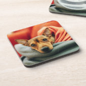 Cutest Baby Animals | Miniature Pinscher コースター (左側)