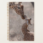 Cutest Baby Animals | Mother and Baby Giraffe プランナー手帳 (正面)