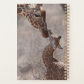 Cutest Baby Animals | Mother and Baby Giraffe プランナー手帳 (裏面)