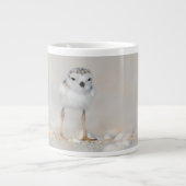 Cutest Baby Animals | Piping Plover Chick ジャンボコーヒーマグカップ (正面)