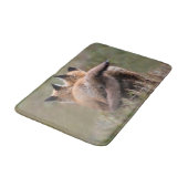 Cutest Baby Animals | Red Fox Kits Locking Tails バスマット (アングル)