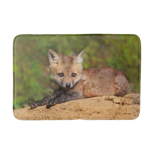 Cutest Baby Animals | Red Fox Pup バスマット (正面)