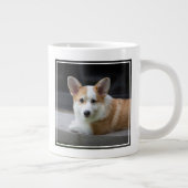 Cutest Baby Animals | Relaxing Corgi Puppy ジャンボコーヒーマグカップ (右)