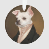 Cutest Baby Animals | Royal Chihuahua Portrait オーナメント (正面)
