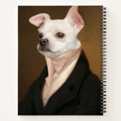 Cutest Baby Animals | Royal Chihuahua Portrait ノートブック (裏面)