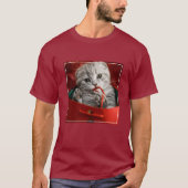 Cutest Baby Animals | Scottish Fold Kitten Tシャツ (正面)
