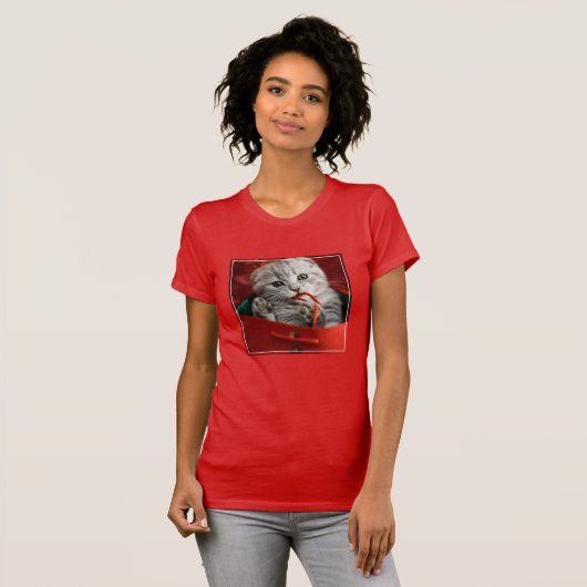 Cutest Baby Animals | Scottish Fold Kitten Tシャツ (正面フル)