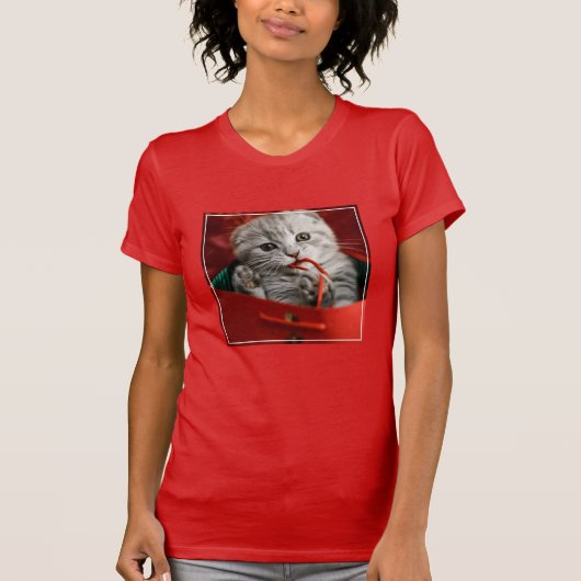 Cutest Baby Animals | Scottish Fold Kitten Tシャツ (正面)