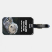 Cutest Baby Animals | Sea Otter Floating ラゲッジタグ (裏面横)