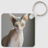 Cutest Baby Animals | Sphinx Cat キーホルダー (裏面)