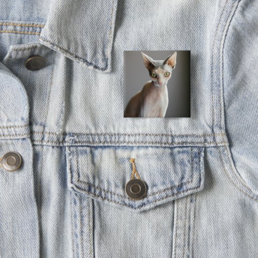 Cutest Baby Animals | Sphinx Cat 缶バッジ (インサイチュ)