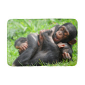 Cutest Baby Animals | Two Young Chimpanzees バスマット (正面)
