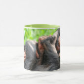 Cutest Baby Animals | Two Young Chimpanzees マグカップ (中央)