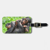 Cutest Baby Animals | Two Young Chimpanzees ラゲッジタグ (正面横)