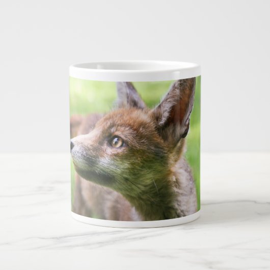 Cutest Baby Animals | Urban Fox ジャンボコーヒーマグカップ (正面)